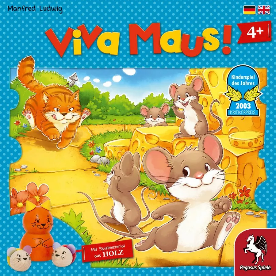 Pegasus Spiele Board Games Viva Topo! (New Edition) 1 Pegasus Spiele Board Games Viva Topo! (New Edition)