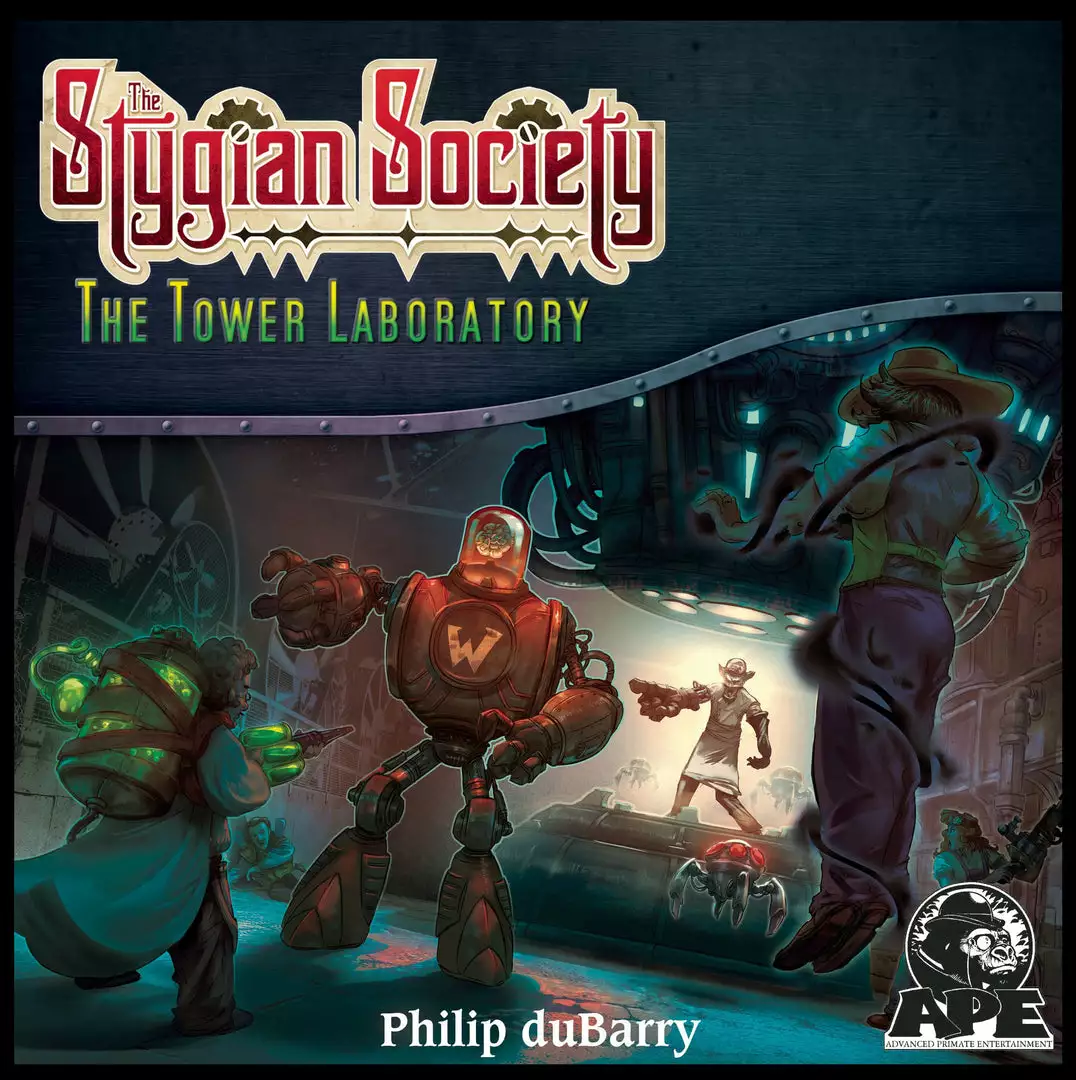 APE Games The Stygian Society: The Tower Laboratory Board Games 1 APE Games The Stygian Society: The Tower Laboratory Board Games