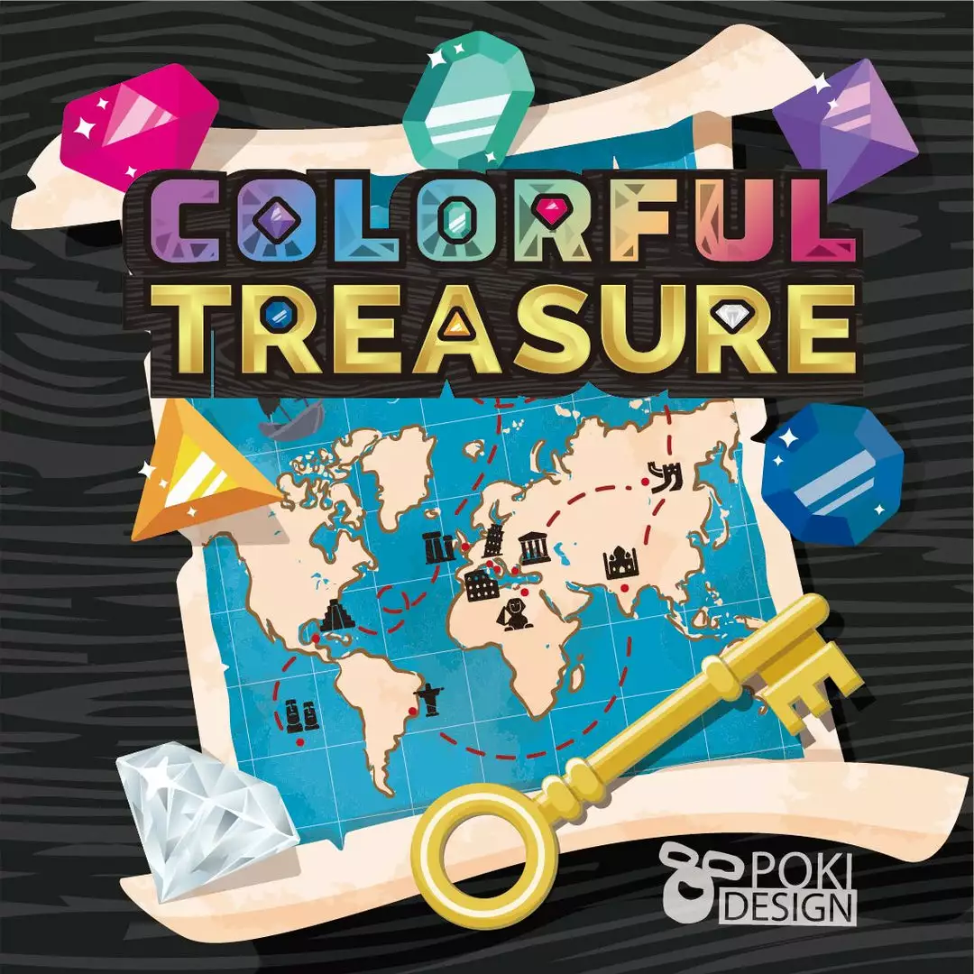 Taiwan Boardgame Design Colorful Treasure (Import) 1 Taiwan Boardgame Design Colorful Treasure (Import)