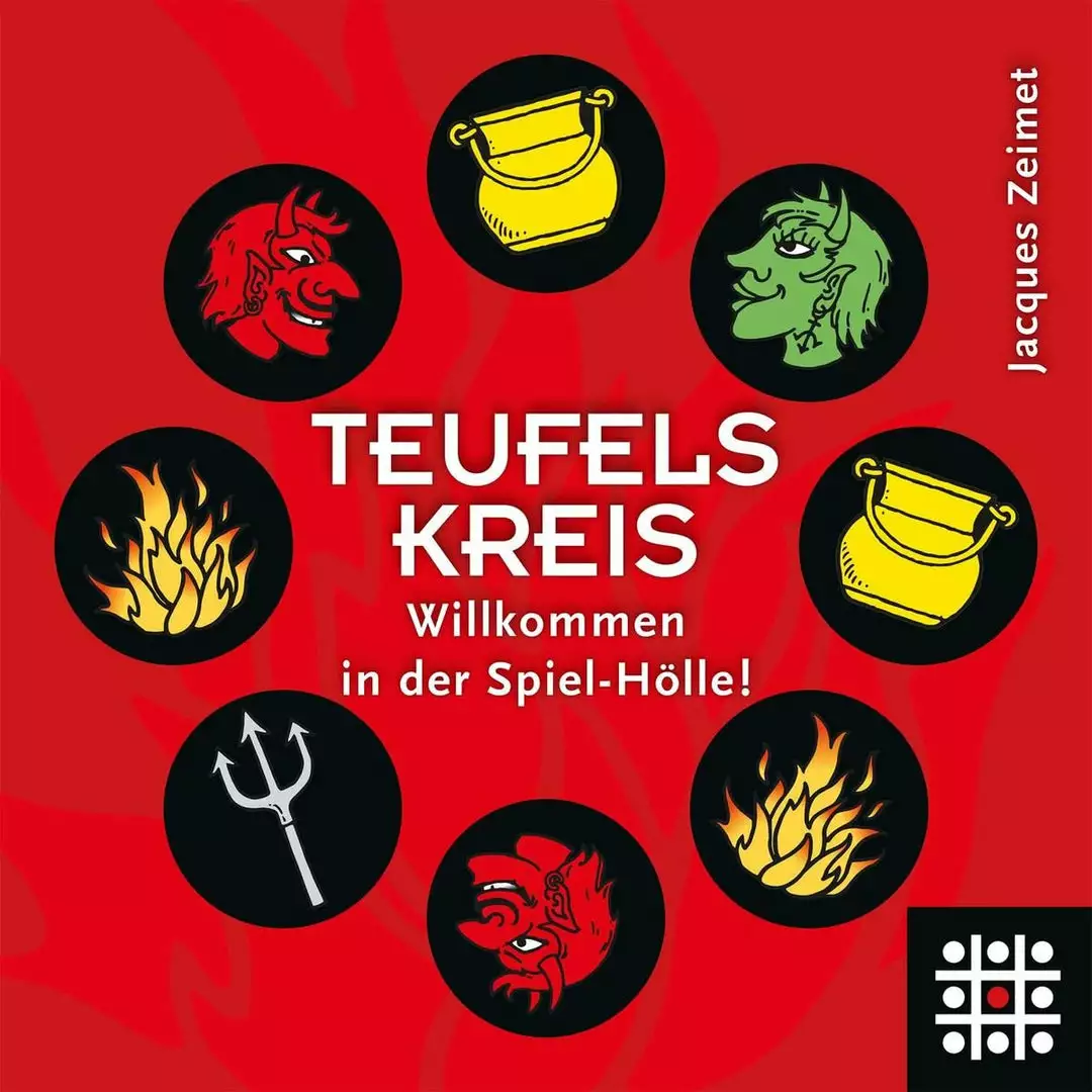 Steffen-Spiele Board Games Teufelskreis (German Import) 1 Steffen-Spiele Board Games Teufelskreis (German Import)