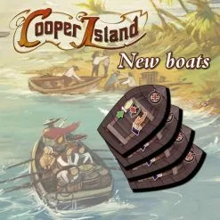 Capstone Games Board Games Cooper Island: New Boats