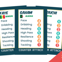 Giga Mech Games Board Games Counter Attack: Player Cards Set #1