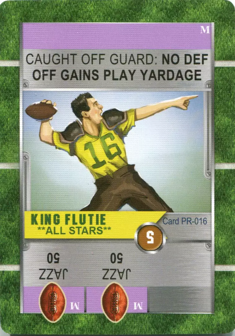 Eagle-Gryphon Games Football Highlights 2052: King Flutie Promo Card 1 Eagle-Gryphon Games Football Highlights 2052: King Flutie Promo Card