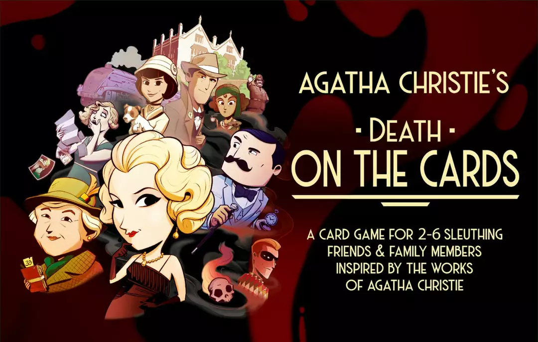 Modiphius Entertainment Agatha Christie: Death On The Cards 1 Modiphius Entertainment Agatha Christie: Death On The Cards