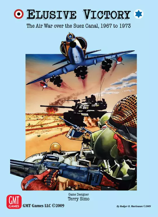 GMT Games Board Games Elusive Victory: The Air War Over The Suez Canal, 1967-1973 1 GMT Games Board Games Elusive Victory: The Air War Over The Suez Canal, 1967-1973