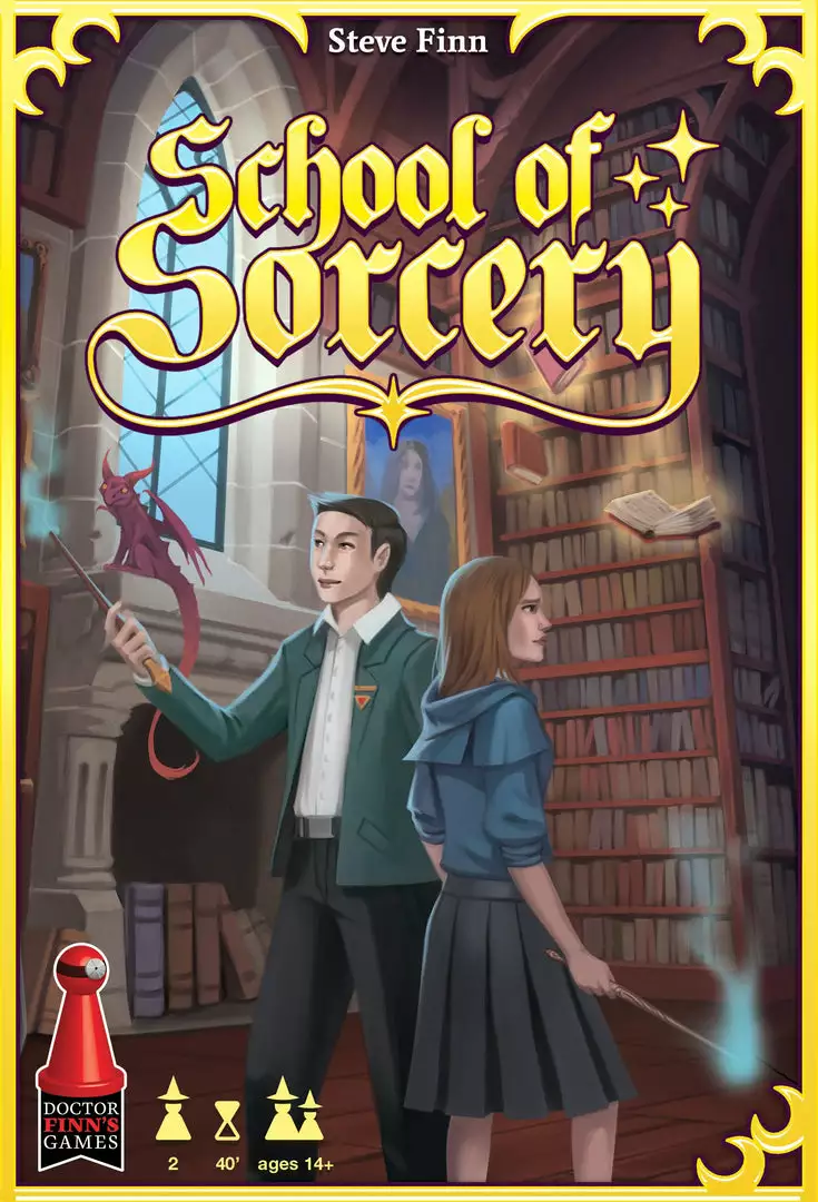 Dr. Finn's Games Board Games School Of Sorcery 1 Dr. Finn's Games Board Games School Of Sorcery