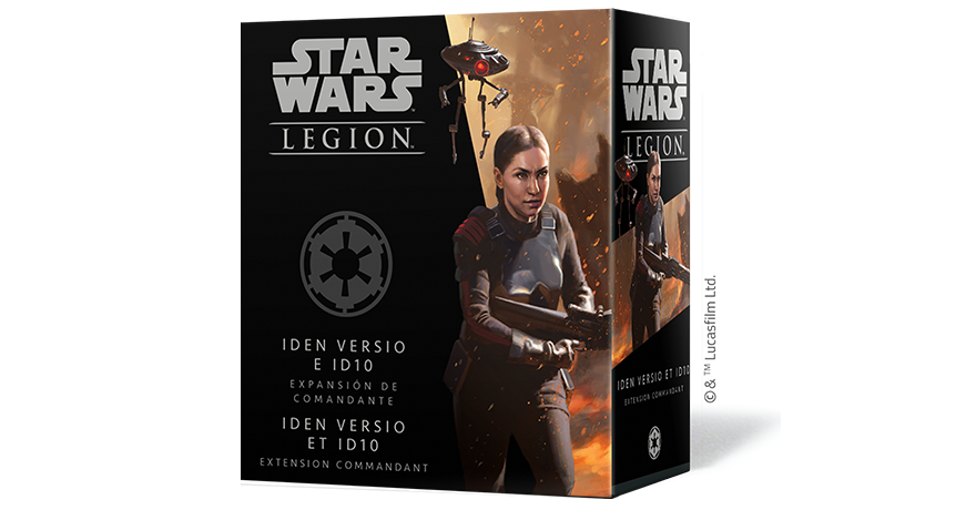 Fantasy Flight Games Star Wars: Legion - Iden Versio And ID10 Commander Expansion 1 Fantasy Flight Games Star Wars: Legion - Iden Versio And ID10 Commander Expansion