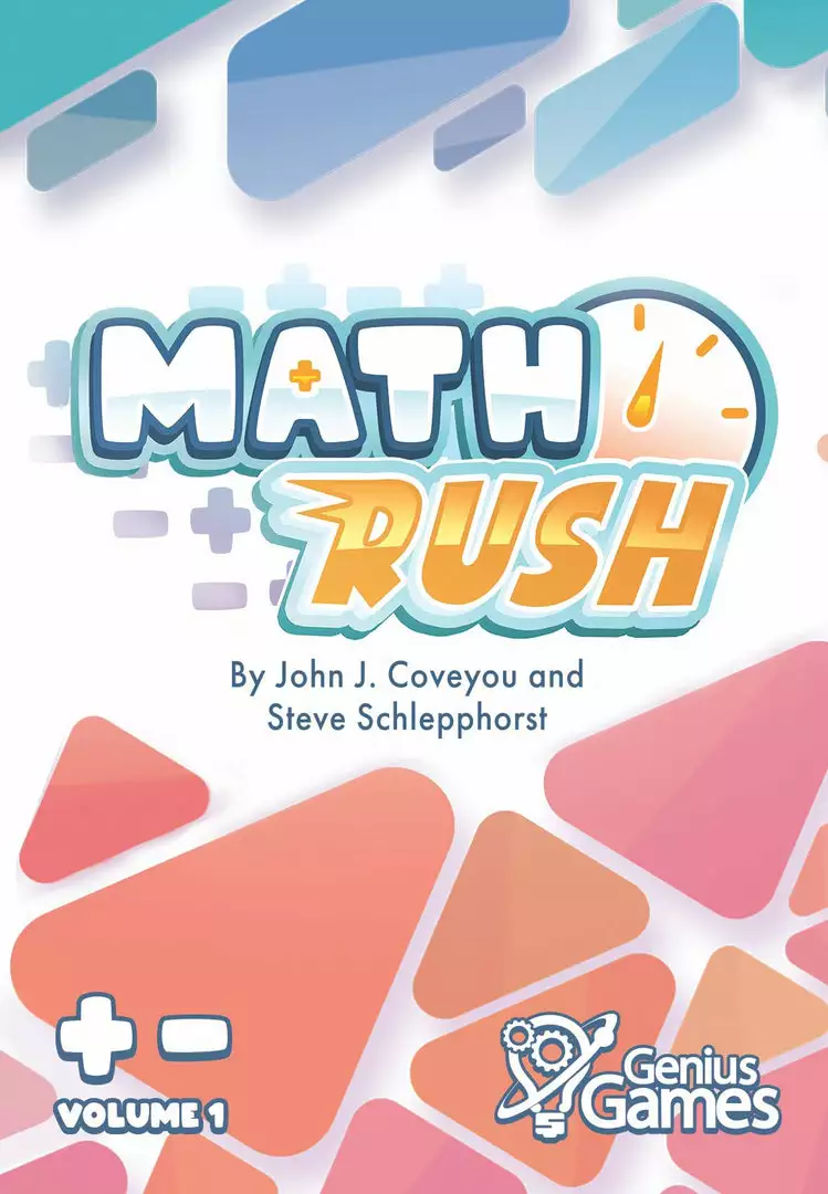 Genius Games Board Games Math Rush: Addition & Subtraction 1 Genius Games Board Games Math Rush: Addition & Subtraction