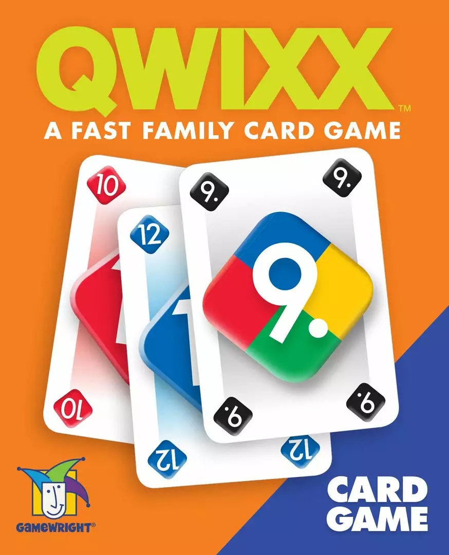 Gamewright Qwixx Card Game 1 Gamewright Qwixx Card Game