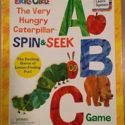 Briarpatch Board Games The Very Hungry Caterpillar Spin & Seek ABC Game