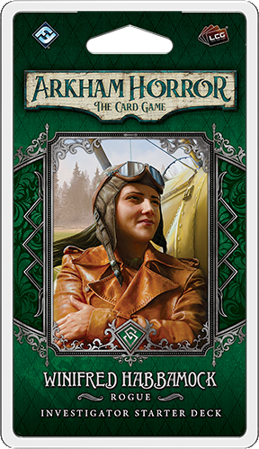 Fantasy Flight Games Arkham Horror: The Card Game – Winifred Habbamock: Investigator Starter Deck 1 Fantasy Flight Games Arkham Horror: The Card Game – Winifred Habbamock: Investigator Starter Deck