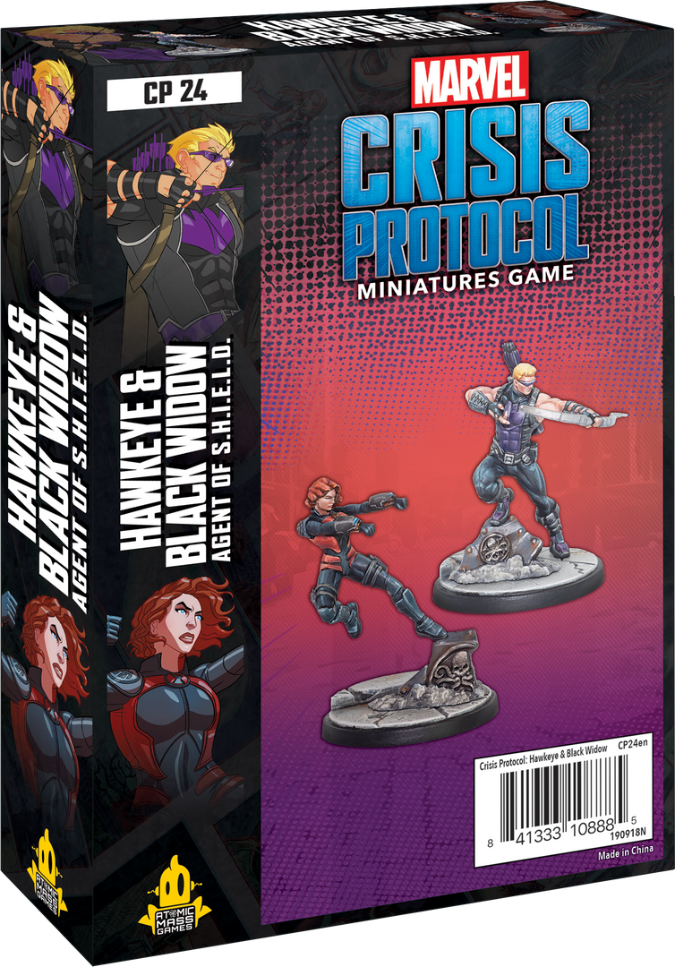 Atomic Mass Games Marvel: Crisis Protocol – Hawkeye & Black Widow, Agent Of S.H.I.E.L.D. 1 Atomic Mass Games Marvel: Crisis Protocol – Hawkeye & Black Widow, Agent Of S.H.I.E.L.D.