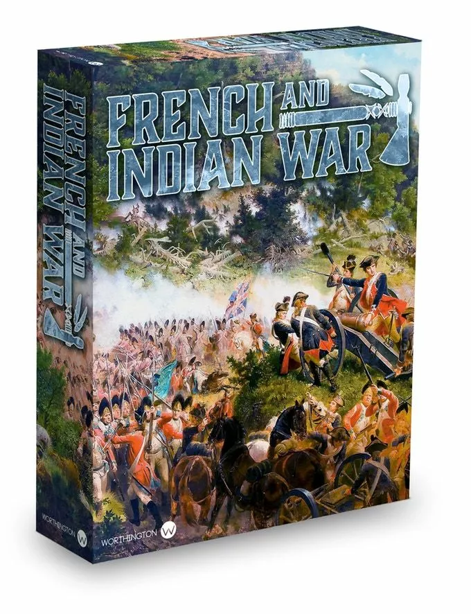 Worthington Publishing Board Games French And Indian War 1757-1759 1 Worthington Publishing Board Games French And Indian War 1757-1759