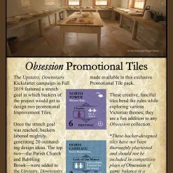 Kayenta Games Obsession: Promotional Tiles (Canada Only, See Notes For US Customers) *PRE-ORDER*