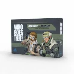 Certifiable Studios Board Games Who Goes There: Barclay And Benning Character Expansion Pack