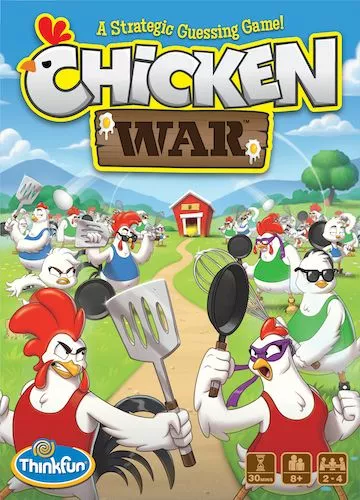 ThinkFun Board Games Chicken War 1 ThinkFun Board Games Chicken War