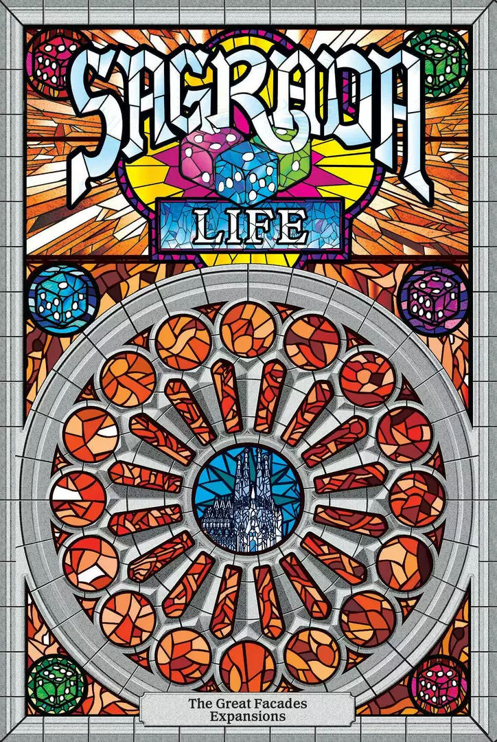 Floodgate Games Board Games Sagrada: The Great Facades – Life 1 Floodgate Games Board Games Sagrada: The Great Facades – Life