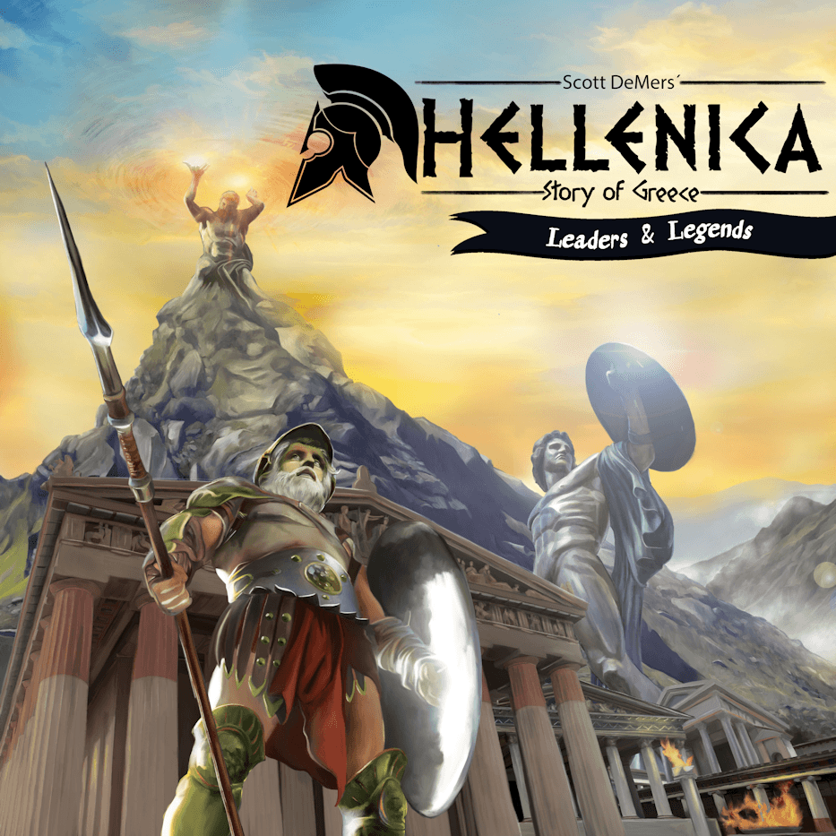 Mr. B Games Board Games Hellenica: Story Of Greece – Leaders And Legends 1 Mr. B Games Board Games Hellenica: Story Of Greece – Leaders And Legends