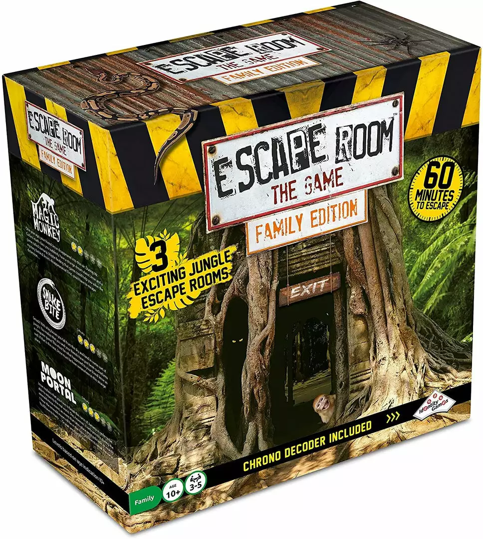 Identity Games International B.V. Board Games Escape Room: The Game – Family Edition 1 Identity Games International B.V. Board Games Escape Room: The Game – Family Edition