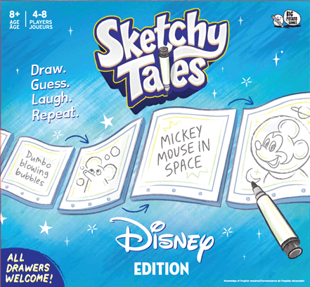 Big Potato Board Games Disney Sketchy Tales 1 Big Potato Board Games Disney Sketchy Tales