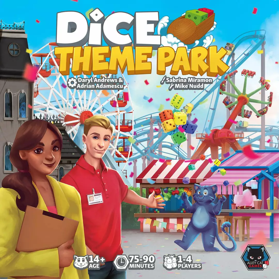 Alley Cat Games Board Games Dice Theme Park *PRE-ORDER* 1 Alley Cat Games Board Games Dice Theme Park *PRE-ORDER*