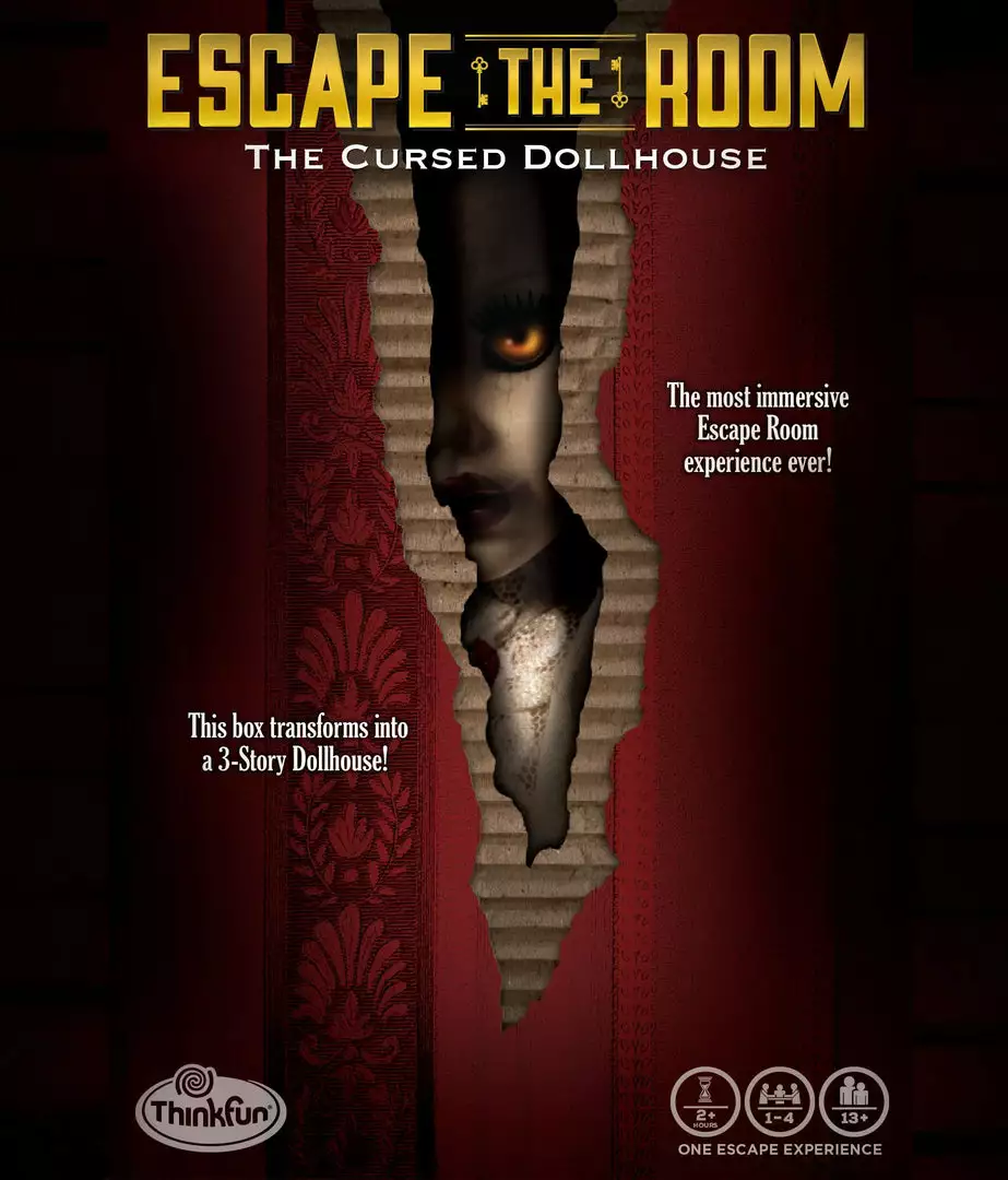 ThinkFun Escape The Room: The Cursed Dollhouse Board Games 1 ThinkFun Escape The Room: The Cursed Dollhouse Board Games