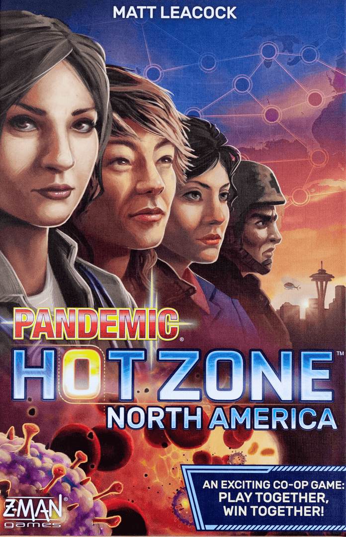Z-Man Games Pandemic: Hot Zone – North America Board Games 1 Z-Man Games Pandemic: Hot Zone – North America Board Games