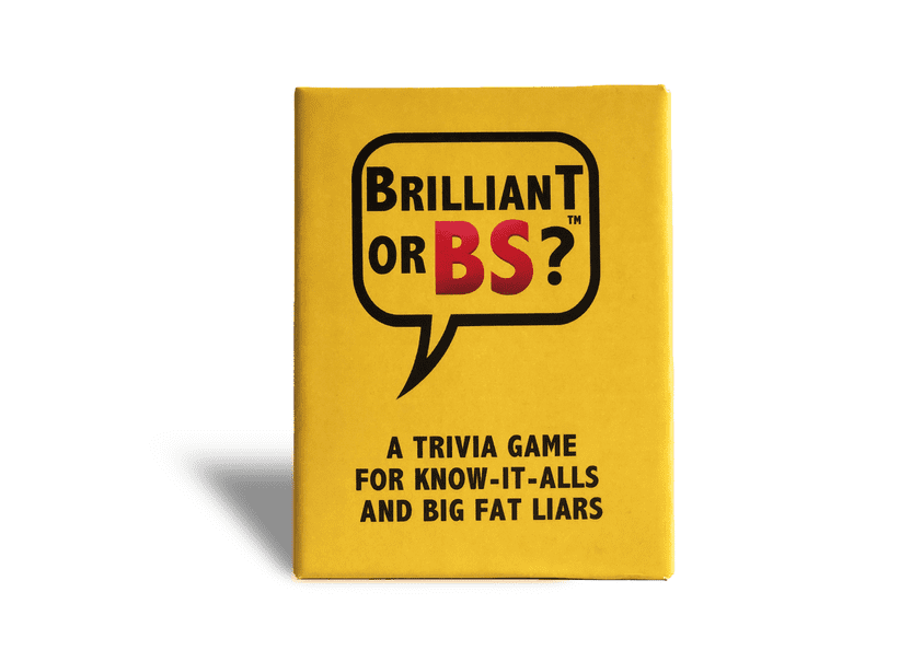 (Self-Published) Brilliant Or BS? Trivia Party Game 1 (Self-Published) Brilliant Or BS? Trivia Party Game