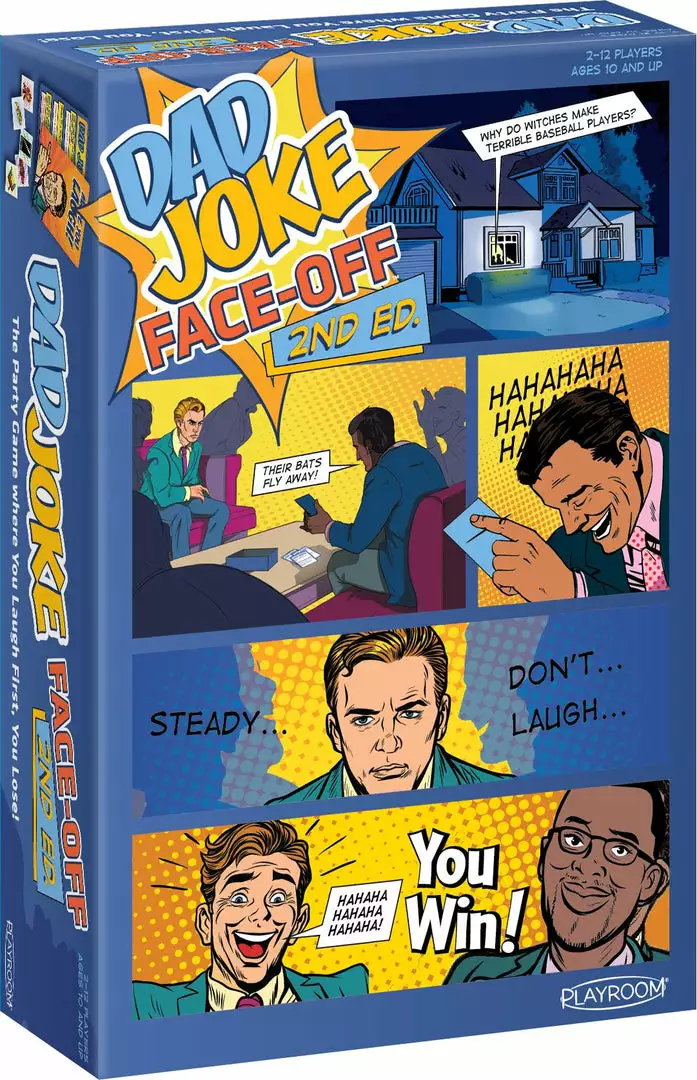 Playroom Entertainment Board Games Dad Joke Face-Off (Second Edition) 1 Playroom Entertainment Board Games Dad Joke Face-Off (Second Edition)