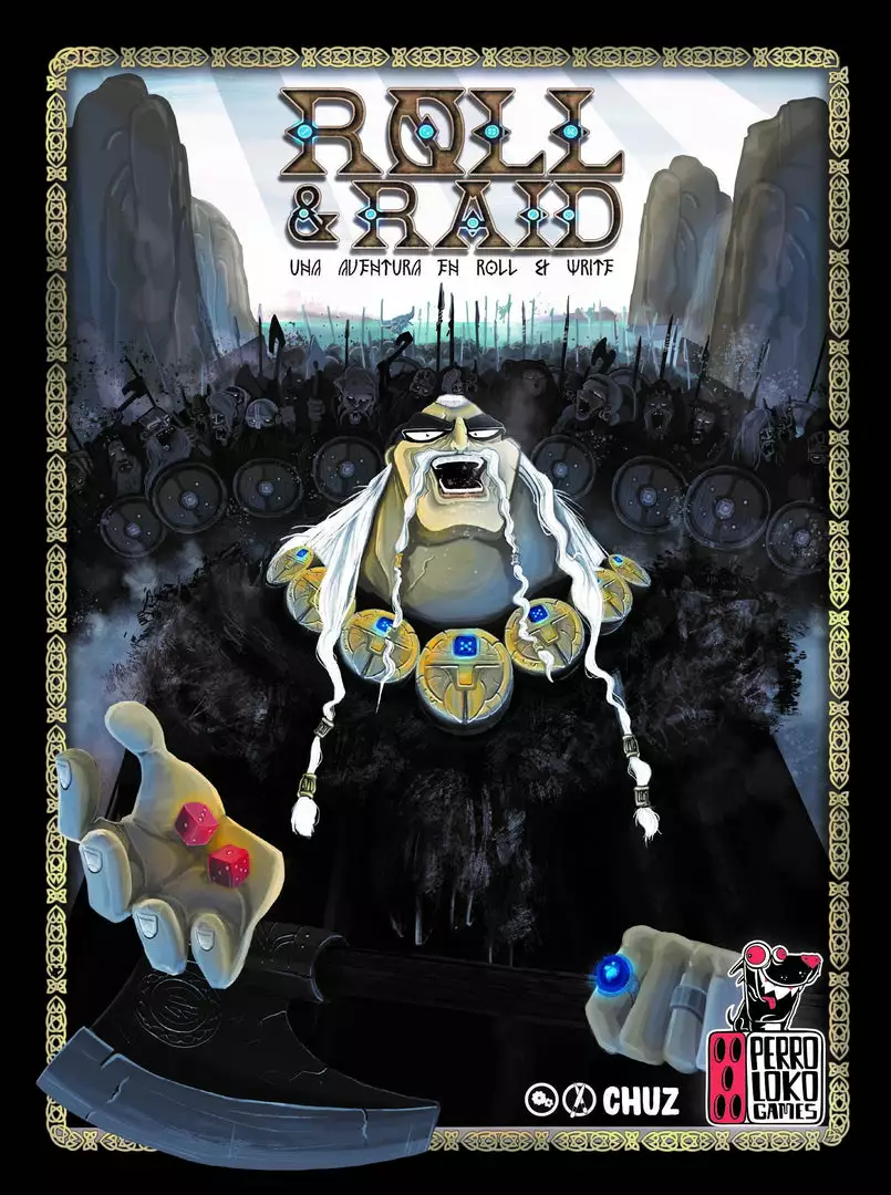 Perro Loko Games Roll & Raid (Spanish Import) Board Games 1 Perro Loko Games Roll & Raid (Spanish Import) Board Games