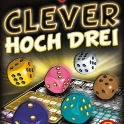 Schmidt Spiele Clever Hoch Drei (German Import) Board Games