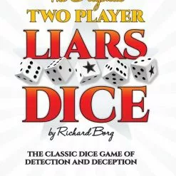 Mr. B Games Board Games Two Player Liars Dice
