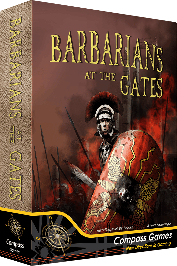 Compass Games Barbarians At The Gates: The Decline And Fall Of The Western Roman Empire 337 - 476 *PRE-ORDER* 1 Compass Games Barbarians At The Gates: The Decline And Fall Of The Western Roman Empire 337 - 476 *PRE-ORDER*
