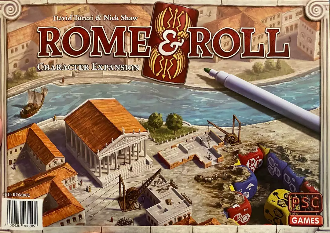 PSC Games Board Games Rome & Roll: Characters Expansion *PRE-ORDER* 1 PSC Games Board Games Rome & Roll: Characters Expansion *PRE-ORDER*