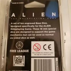 Free League Publishing Alien RPG - Base Dice Accessories