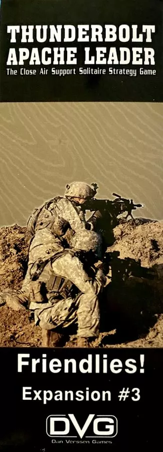 Dan Verssen Games (DVG) Thunderbolt Apache Leader: Expansion #3 – Friendlies! 1 Dan Verssen Games (DVG) Thunderbolt Apache Leader: Expansion #3 – Friendlies!