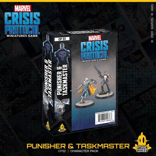 Atomic Mass Games Board Games Marvel: Crisis Protocol – Punisher & Taskmaster 1 Atomic Mass Games Board Games Marvel: Crisis Protocol – Punisher & Taskmaster
