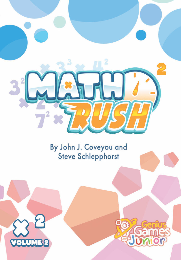 Genius Games Board Games Math Rush: Multiplication & Exponents 1 Genius Games Board Games Math Rush: Multiplication & Exponents