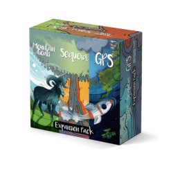 BoardGameTables.com Board Games Mountain Goats, Sequoia And GPS Expansion Packs