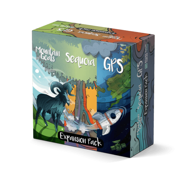 BoardGameTables.com Board Games Mountain Goats, Sequoia And GPS Expansion Packs 1 BoardGameTables.com Board Games Mountain Goats, Sequoia And GPS Expansion Packs