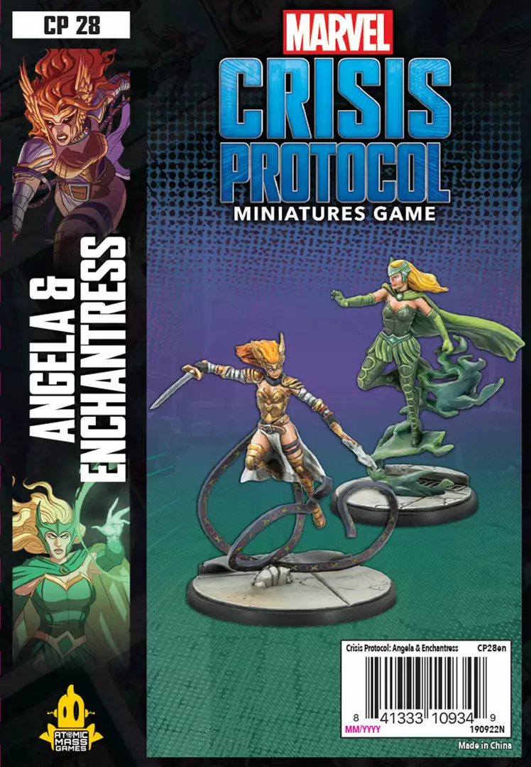 Atomic Mass Games Marvel: Crisis Protocol – Angela & Enchantress 1 Atomic Mass Games Marvel: Crisis Protocol – Angela & Enchantress