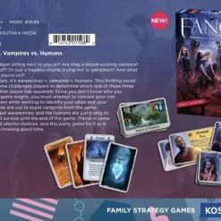 KOSMOS Fangs: Werewolves Vs Vampires Vs Humans Board Games