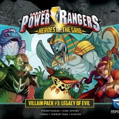Renegade Game Studios Board Games Power Rangers: Heroes Of The Grid – Villain Pack #3: Legacy Of Evil