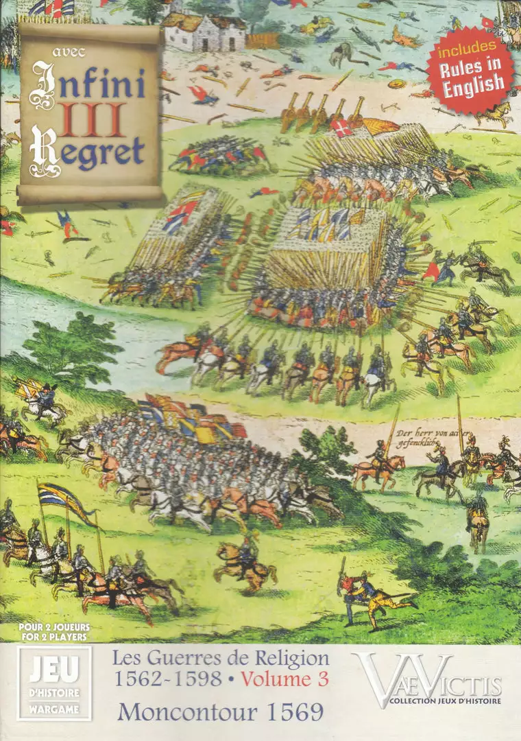 Vae Victis Board Games Avec Infini Regret III: Moncontour 1569 1 Vae Victis Board Games Avec Infini Regret III: Moncontour 1569