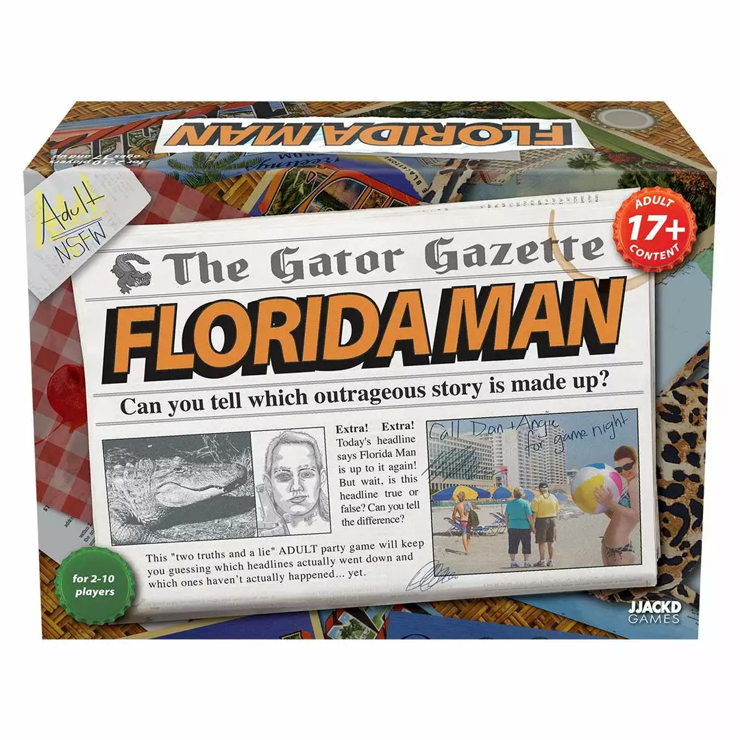 JJACKD Board Games Florida Man 1 JJACKD Board Games Florida Man
