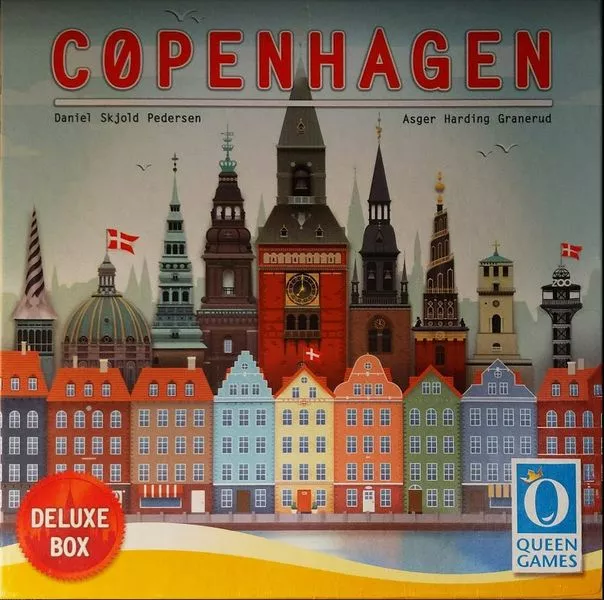 Queen Games Copenhagen (Deluxe With Acrylic Tiles) 1 Queen Games Copenhagen (Deluxe With Acrylic Tiles)