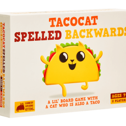 Exploding Kittens Board Games Tacocat Spelled Backwards