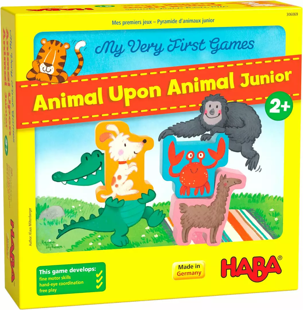 HABA Board Games My Very First Games: Animal Upon Animal Junior 1 HABA Board Games My Very First Games: Animal Upon Animal Junior