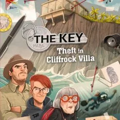 HABA Board Games The Key: Theft At Cliffrock Villa