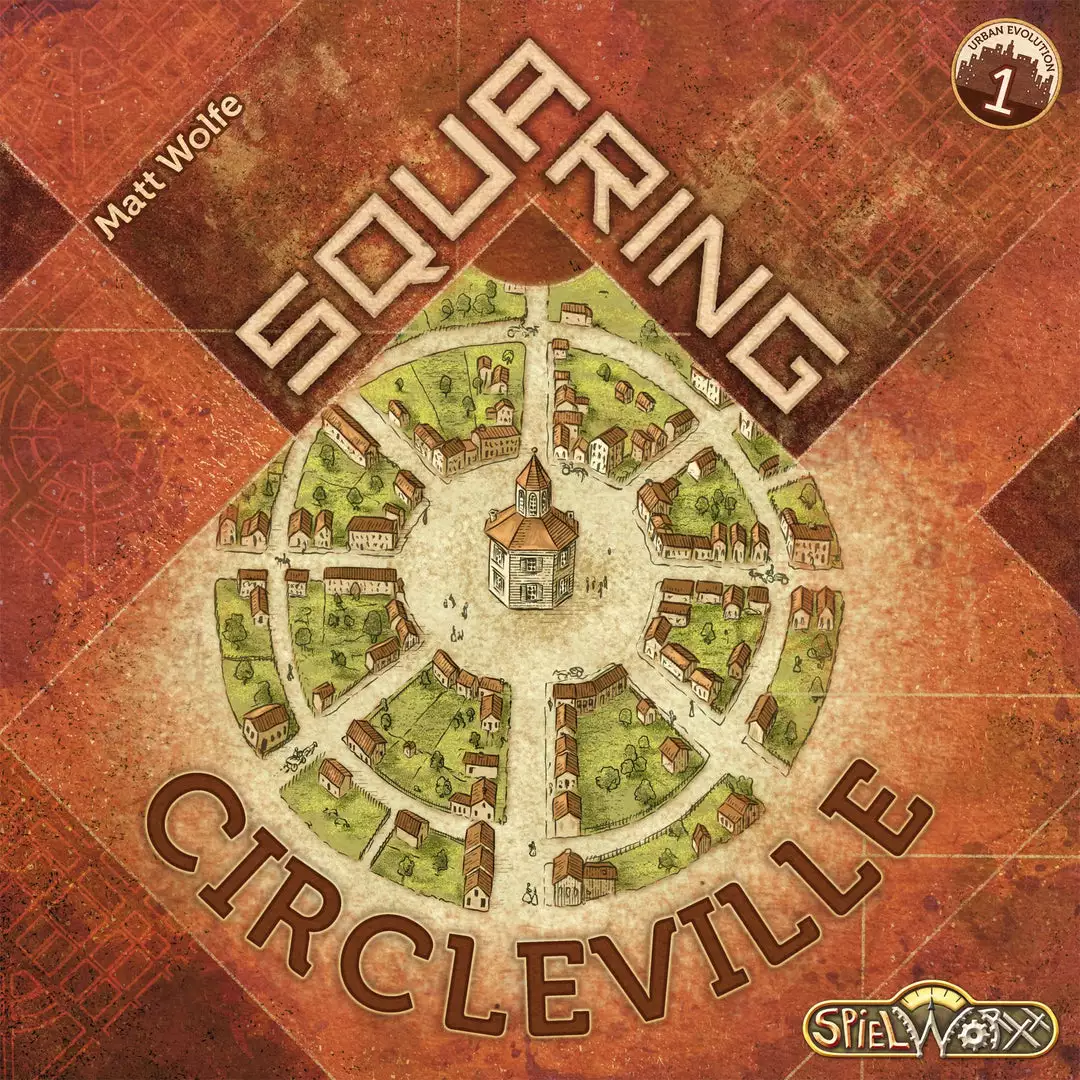 Spielworxx Squaring Circleville (Import) Board Games 1 Spielworxx Squaring Circleville (Import) Board Games